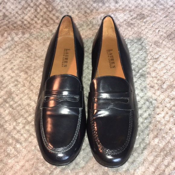 ralph lauren penny loafers womens